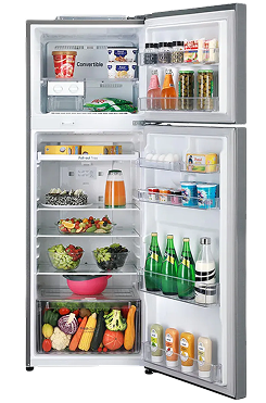 Open refrigerator