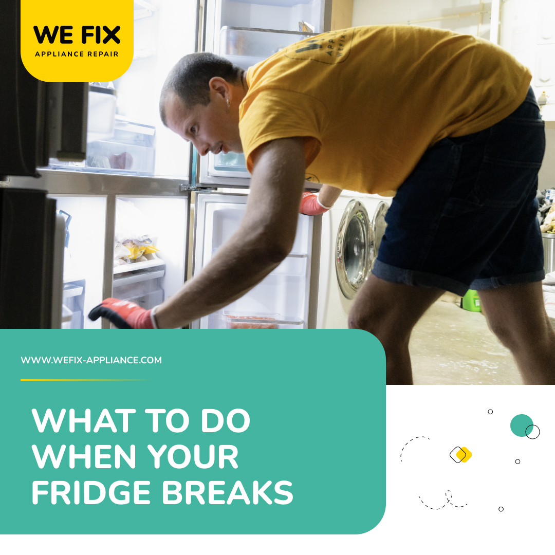 what to do when your fridge breaks