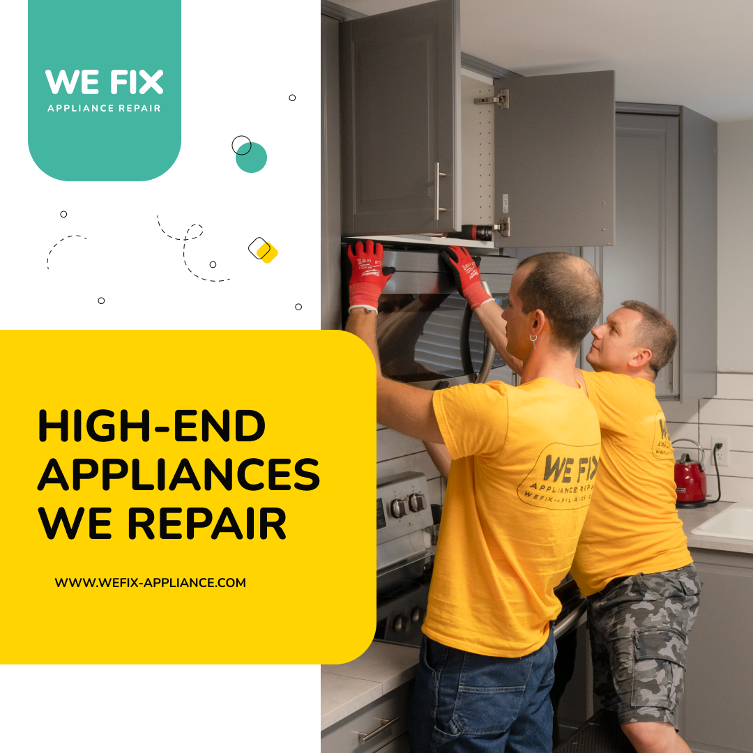 high-end appliances we repair